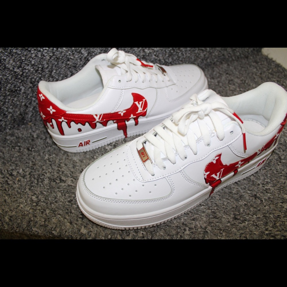 LV custom Air Force 1’s - Picture 2 of 2